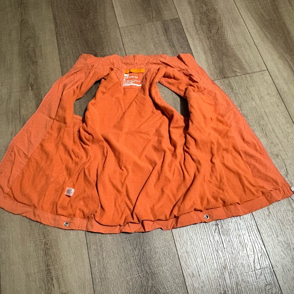 Lucy Travel Ready Vest Fleece Lined Size Medium Orange - Picture 8 of 9